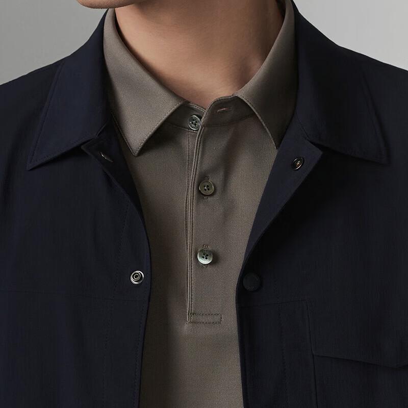 Baoxiniao Men's Casual Shirt-Style Single-Breasted Jacket