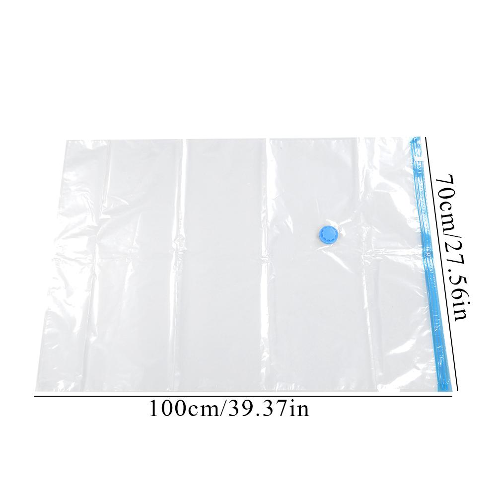 6 szt. próżniowe worki do przechowywania oszczędzające miejsce, na ubrania, poduszki, organizer podróżny (70 * 100cm)