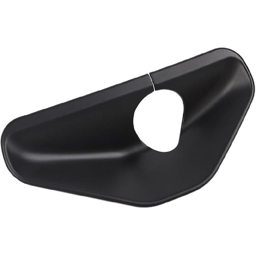 Front Wiper Base Cover Trim Windshield Wiper Base Panel Sticker for Suzuki Jimny 2019 2020 2021 2022 2023 2024 Exterior Accessories (Black)