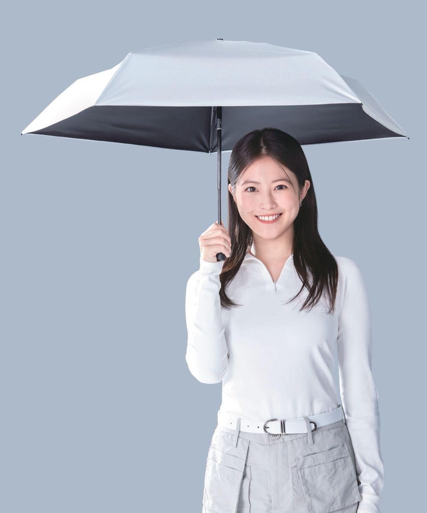 Magical Tech Protection Automatic Opening and Closing Folding Umbrella Parasol Light Blocking Heat Blocking UV Protection For Sunny and Rainy Days