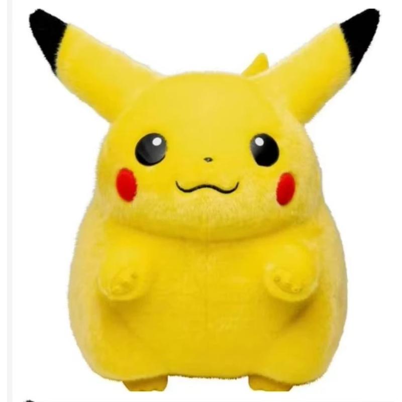 Pre-Sale Pikachu 30th Anniversary Plush Doll Pixel Style Stuffed Toy Game Card Peripheral Collection Home Decoration