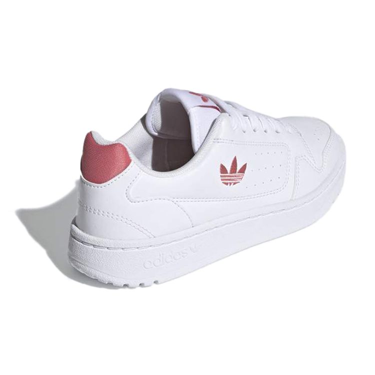 Adidas Originals Ny 90 Shock Absorbing Durable Low Top Kids Skate Shoes Kids Skate Shoes White FX6473