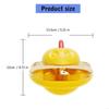 Plastic Cat Treat Dispenser Toy Tumbler Wear Resistance Slow Feeder Cat Dog Toy Easy Clean Puzzle Game