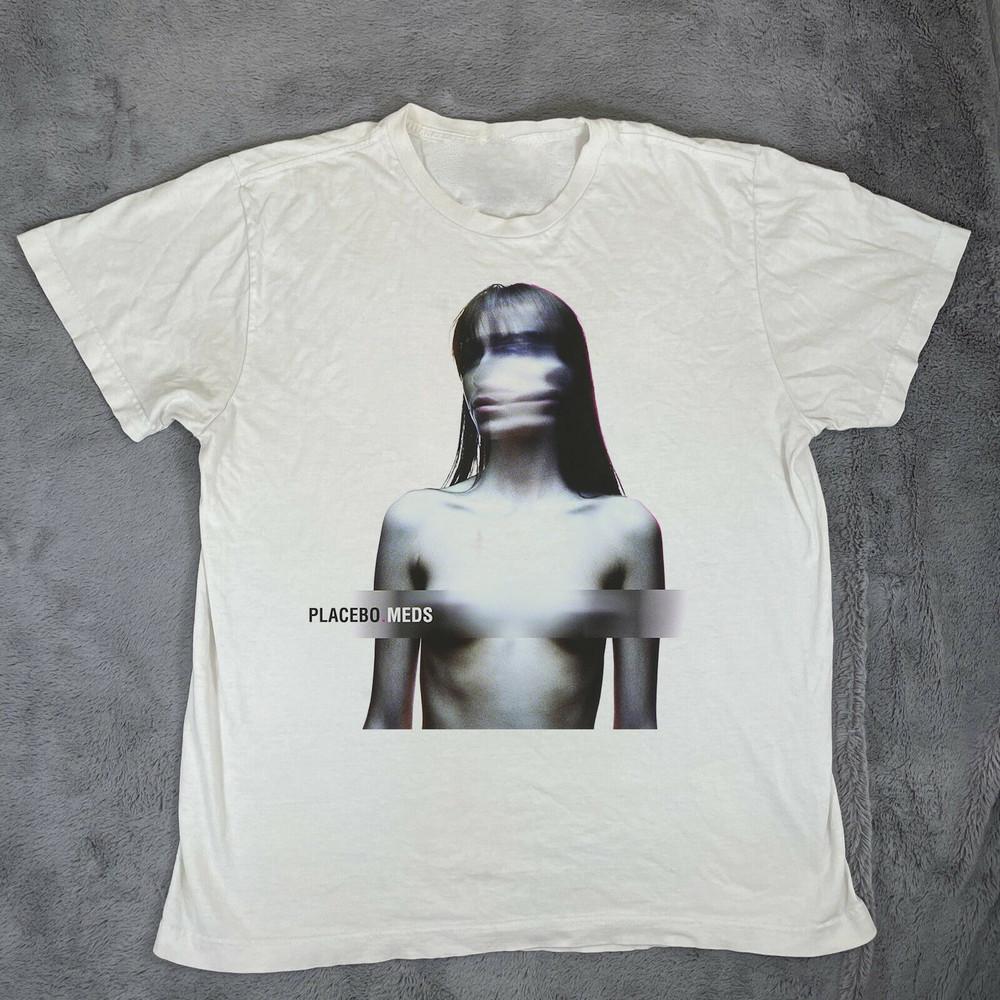 Placebo Band MedsAlbum White T Shirt Full Size S-5XL Unisex T-Shirt M