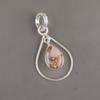 Natural Pink Opal Turquoise Gemstone 925 Sterling Silver Jewelry Pendant 1.60" PP-3-34