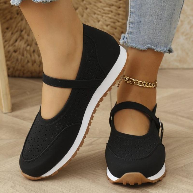 Sandals for Women Casual Summer Flat Large Size Comfortable Round Toe Casual Shoes Spring And Summer Women's Sandals Closed Toe