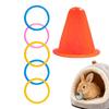 bunny Ferrule Toy Interactive Training Chew Toy Random Ice Cream Cone Shaped Pet bunny Ferrule Toy To Relieve Boredom Toys