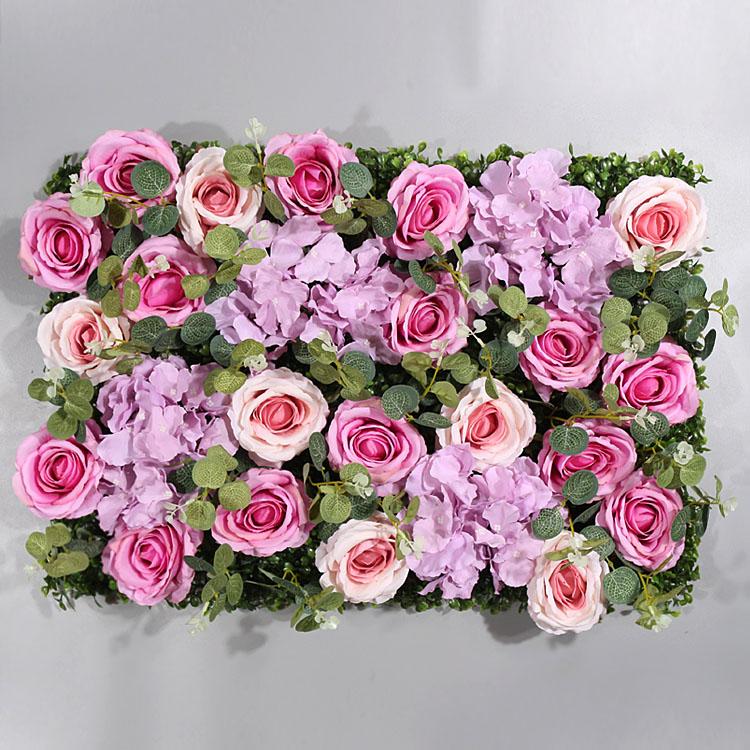 background wall Simulated flower rose embroidered ball birthday party wedding door decoration fake flower pendant wall decor