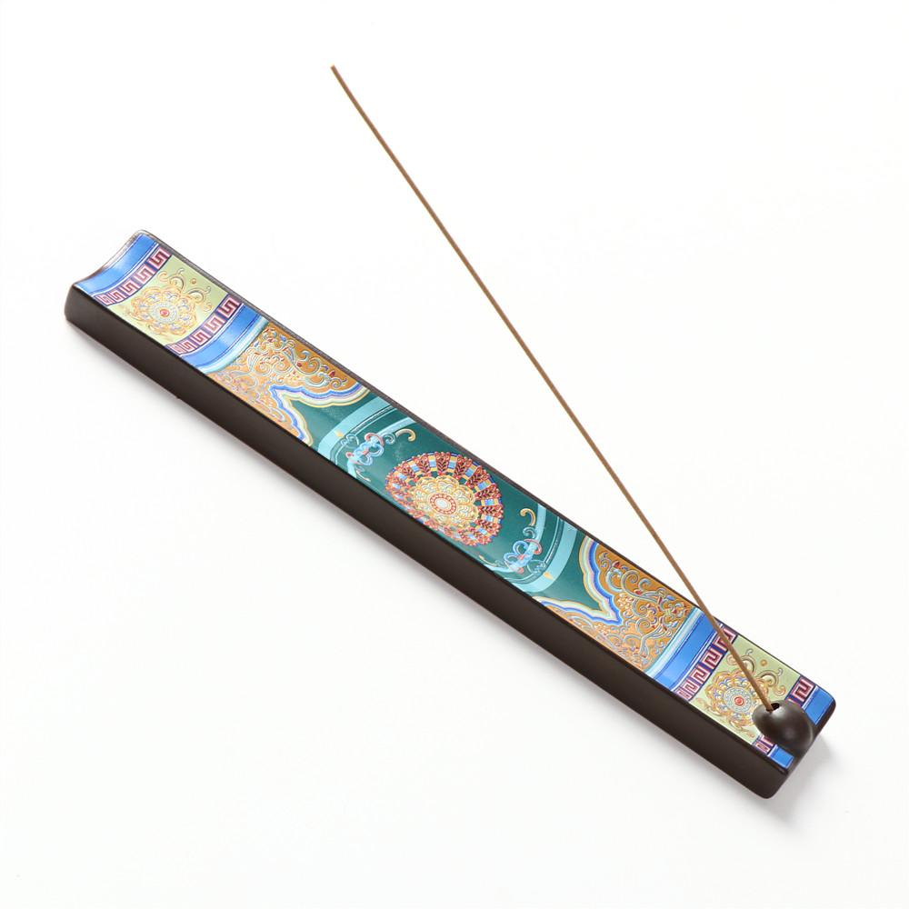 

Handicraft 9 inches Stick Holder Ash Catcher Incense Holder Incense Burner Ceramic
