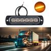 6 Smd Warning Light LED Trailer Lights Truck Side Indicator Lights Car Grille Malfunction Light Bar SUV Motorcycle Ships Beacon