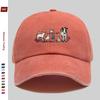 pc Farm Animal Embroidery Style Printed Baseball Cap Casual Design Sun Hat Truck Driver Decor Hat Adjustable Strap Papa Cap