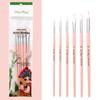 Professional Face Body Art Brush Nylon Artist Brush for Painting Acrylic Oil Watercolor Gouache