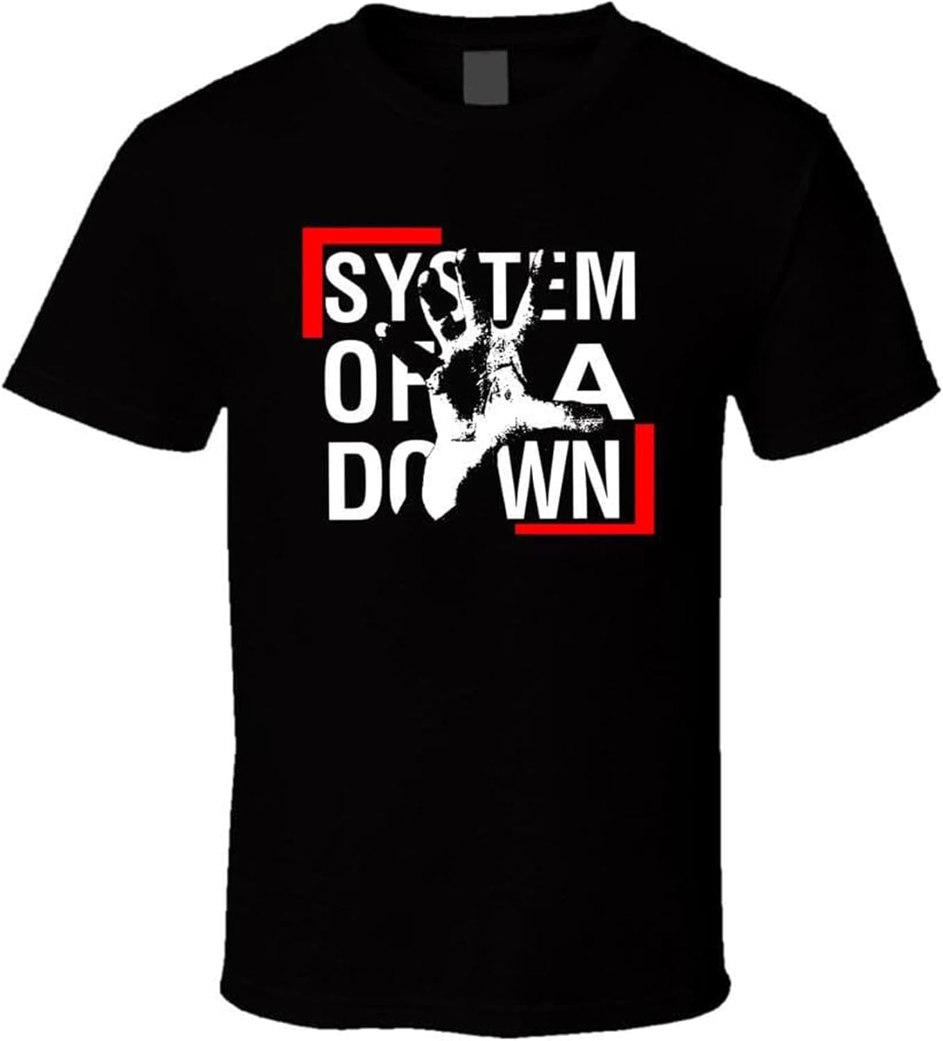 Retro Fists SERJ Shirt Black White Tshirt Men s 4XL