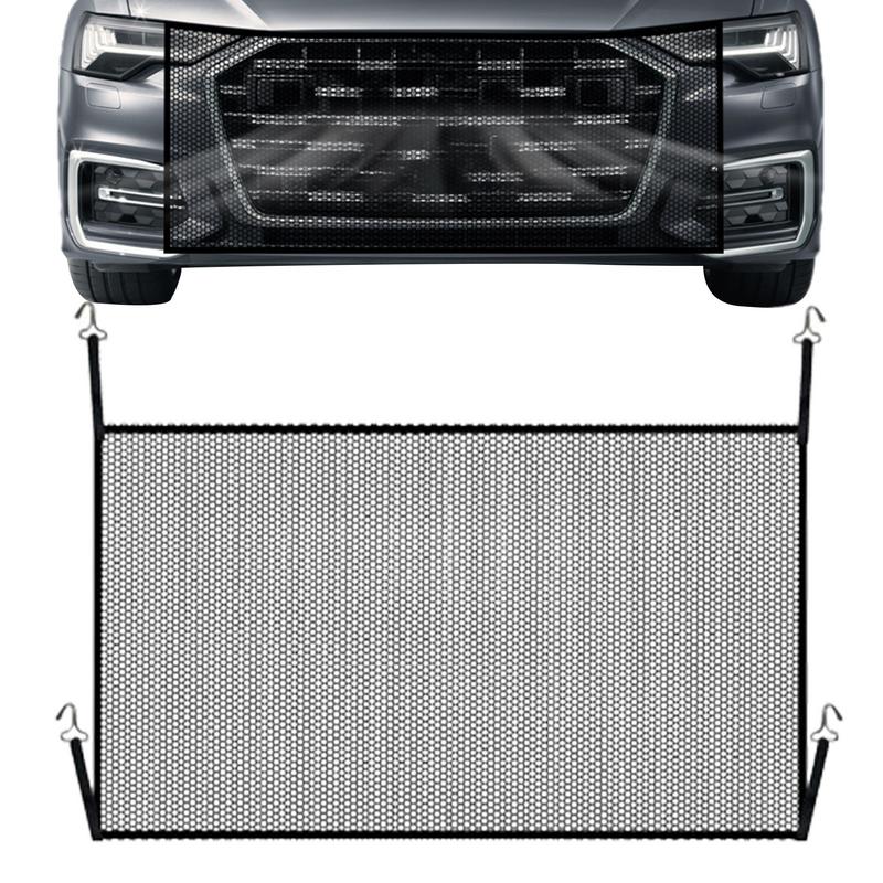 Car Bumper Grill Mesh Spoiler Bumper Vent Car Pickup Truck Grill Insert Durables Protective Car Accessories For Front Bumper