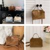 Women's Retro Box Square Handbag New Style Small Top-handle Bag Crossbody Phe Bags for Daily Use Commuting