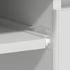 White Desk 90 X 45 X 76 Cm Particleboard
