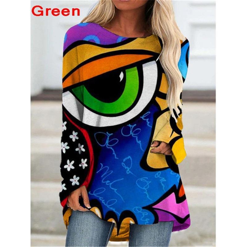 

Футболка с принтом «Женское позиционирование» 5XL зелёный