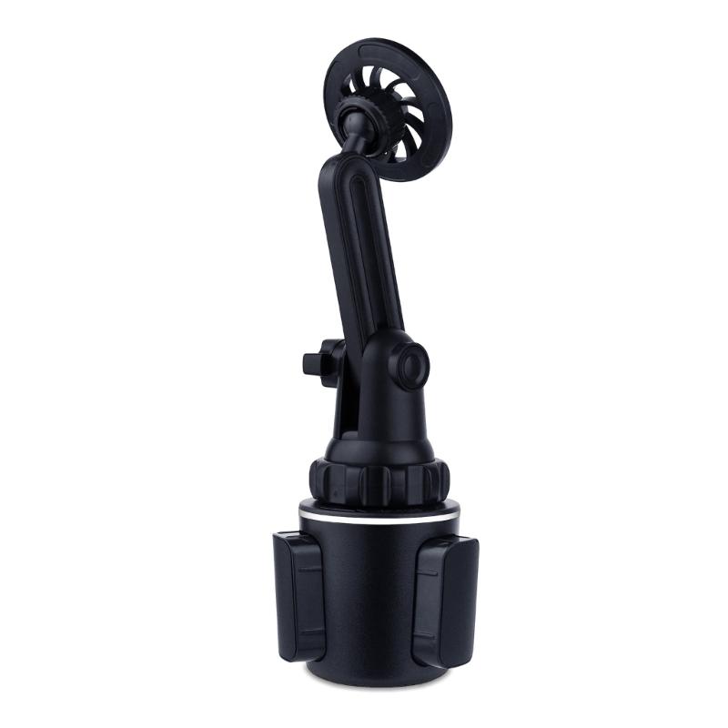 Magnetic Phone Mount for Vehicle Cup Holder Easy One Handed Operation Phone Stand Supports for 3 to 7 Inch Smartphones