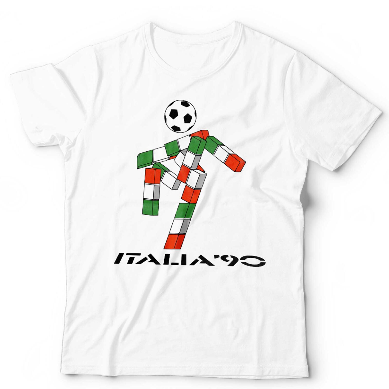Italia 90 Tshirt Unisex and Italy 1990 World Cup Soccer Football M