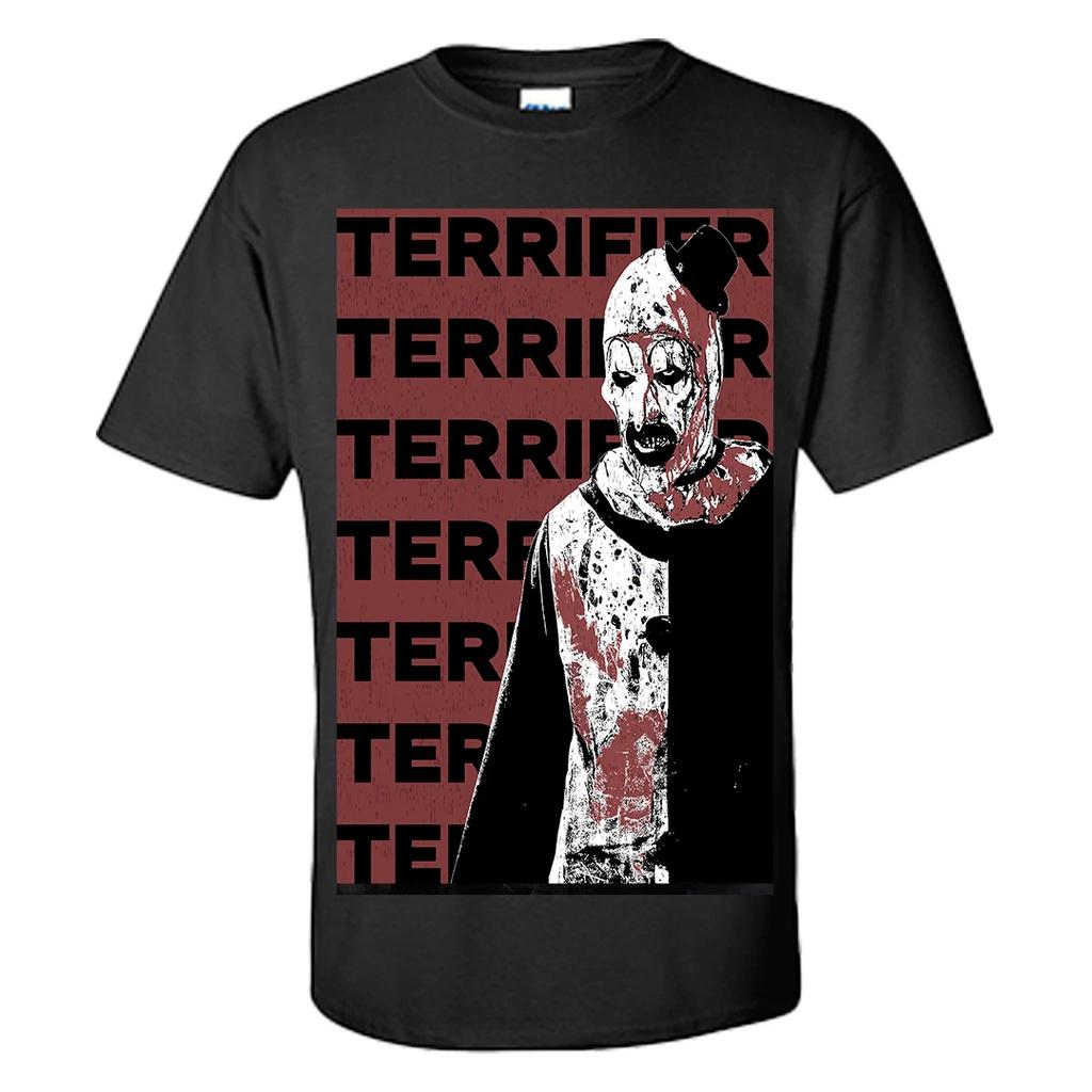 Art The Clown T Shirt Bloody Art Terrifier Shirt Graphic Tee S-XXXL