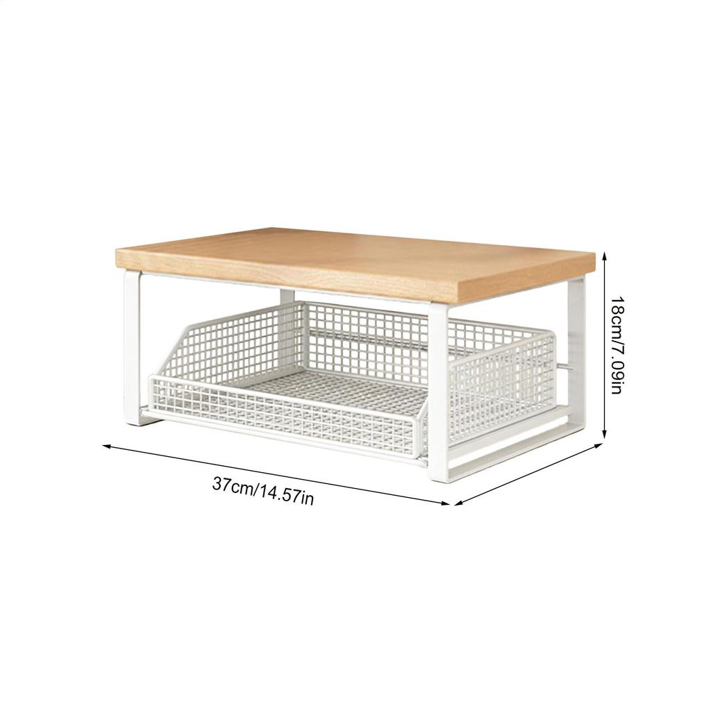 Kitchen Organization Basket Multipurpose Kitchen Organization Holder Counter Organizer Drawer for Counter Home Dorm Living Room