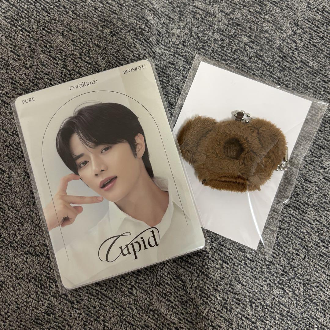

[USED] Same-day shipping available TXT Coralhaze Official Beomgyu PLAZA Limited Bonus 4 tickets