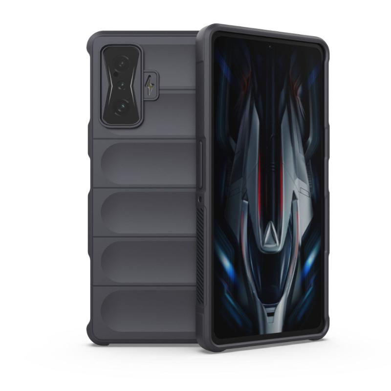 Pro Xiaomi Redmi K40 K50 Gaming 5G Zadní kryt Pouzdro na telefon Měkký tekutý silikon Nárazuvzdorný Pancéřový Chránič Funda Coque