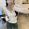 La Chapelle Women's Slim-Fit Long Sleeve Base Layer T-Shirt