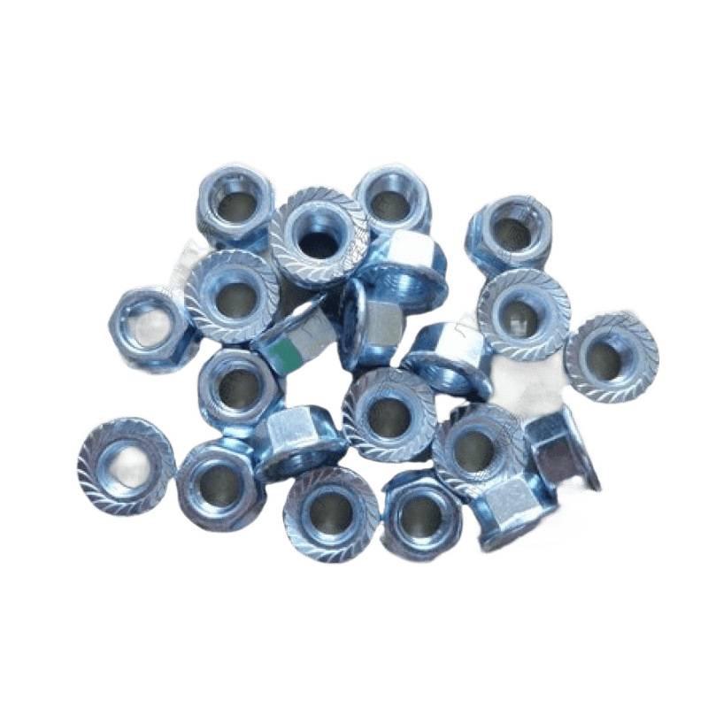 Bicycle Front Axle Nut & Children's Rear Axle Fine Thread Screw with Flange Crank Cap for Bottom Bracket
