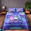 Cartoon Let's Go Duvet Cover Pillowcase Jett Bedding Set Adult Boy Girl Bedroom Decoration Children Single Double Size