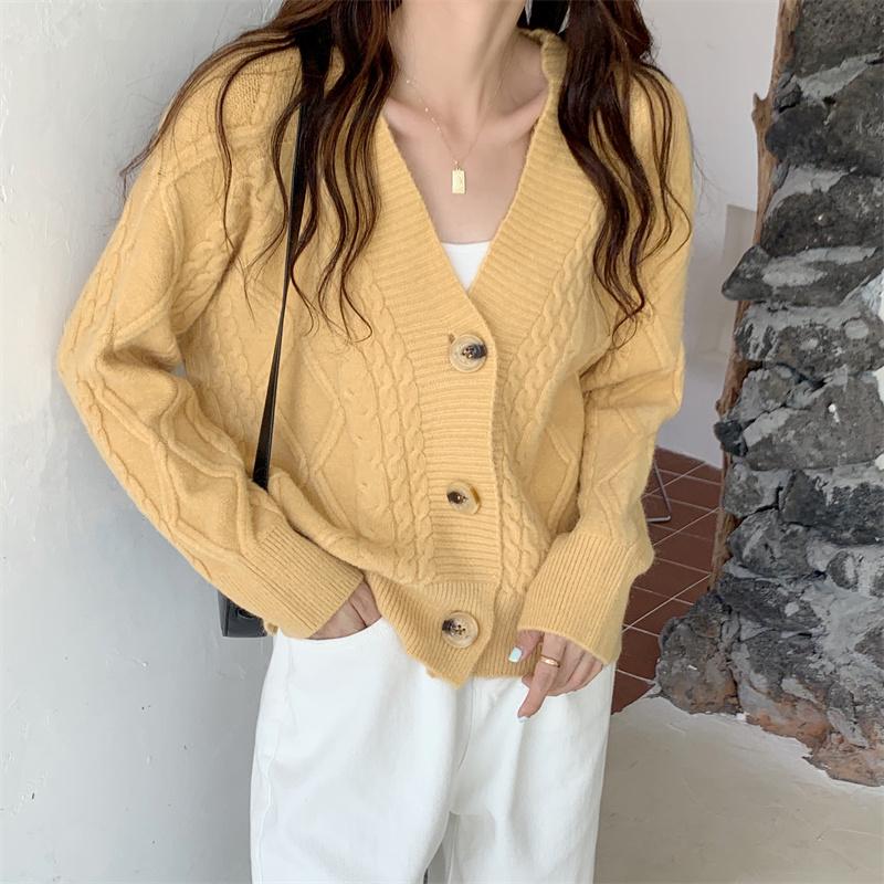 soft pink cardigan sweater
