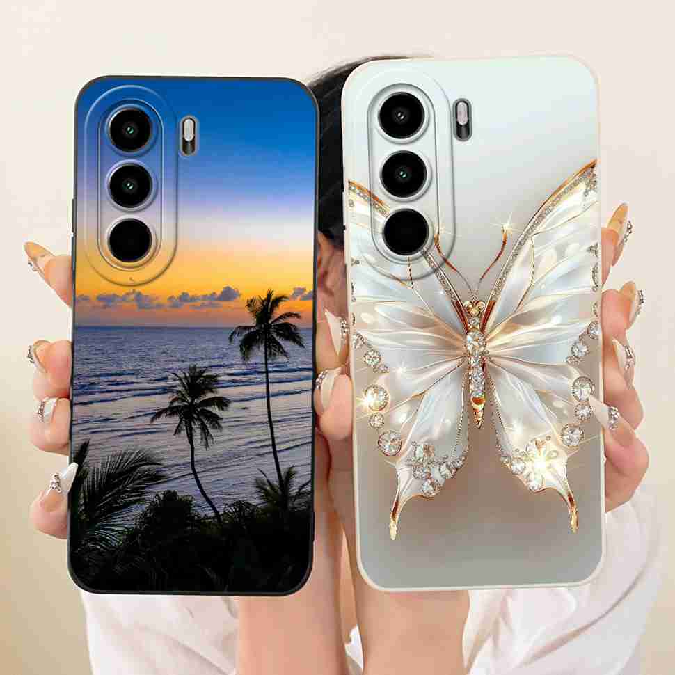 For itel Power 70 Case Summer Minimalist Style Soft Silicone Back Cover For ITEL Power 70 P673L Phone Cases Fundas