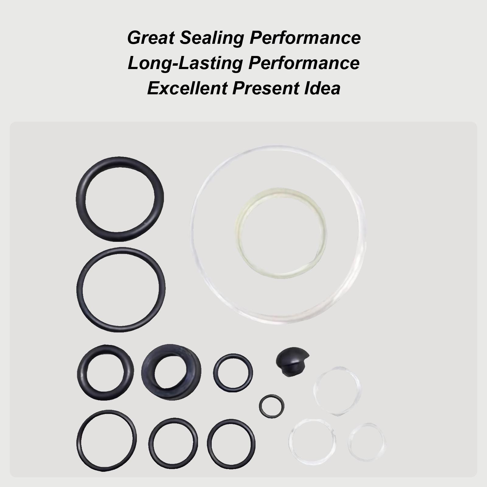 

15pcs Hydraulic Jack Oil Seal Ring Kit Small O-Ring Horizontal 3-TON Repair Set Ball Link Rocker Jack Plunger Piston Oil Sealer China Mainland