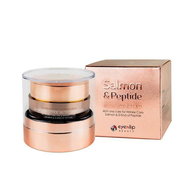 eyeNlip - Питательный крем с лососем и пептидами 50g