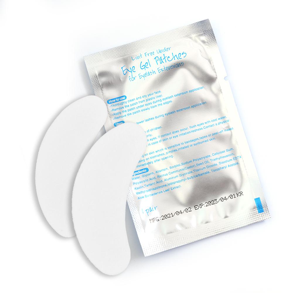 50Pairs Hydrogel Gel Eye Patches Grafting Eyelashes Under Eye Patches For Eyelash Extension Paper Application Makeup Supplies
