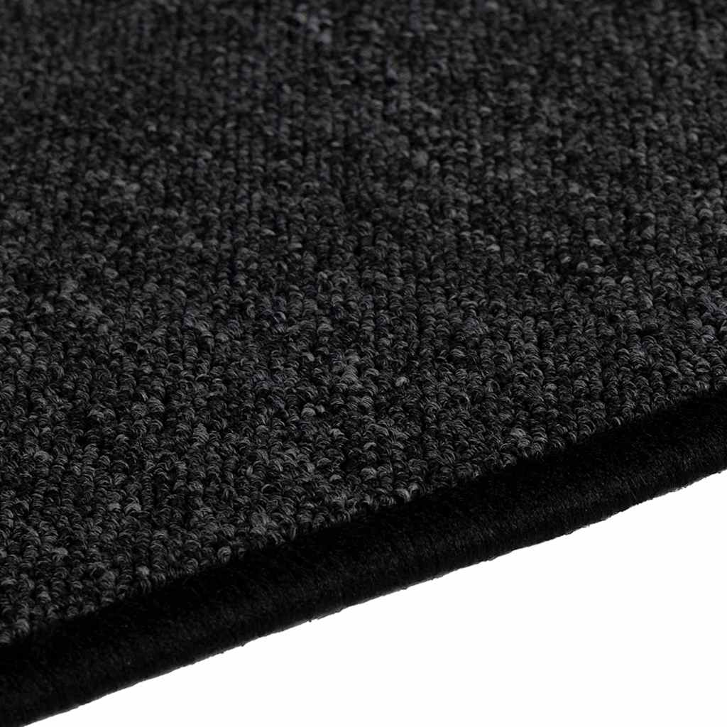 Anthracite Grey Carpet Runner 100 x 250 cm 100percent  Polypropylene