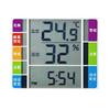 SANWA SUPPLY Digital Thermometer and Hygrometer with Influenza & Heatstroke Indicator (with Warning Buzzer Setting Function) CHE-TPHU2WN