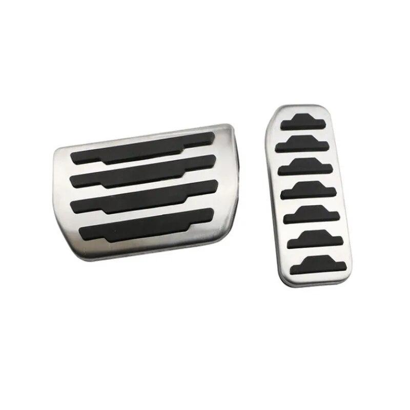 My Good Car Car Pedals for Range Rover Evoque Land Rover Discovery Sport for Jaguar E-Pace Footrest Gas Brake Pedal Cover