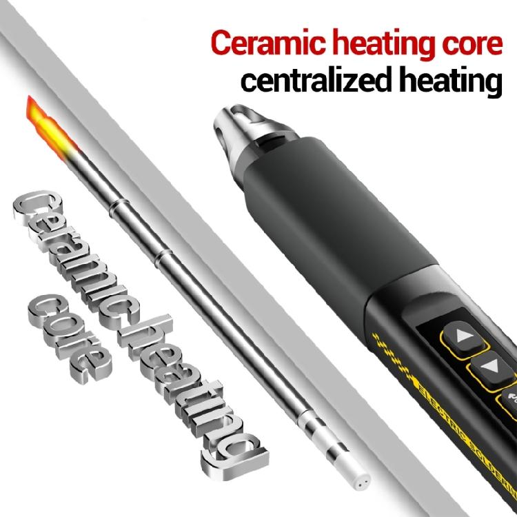 Mini Electric Soldering Iron 96W Adjustable Temperature Fast Heating Portable Digital Display Welding Iron Tool Kits