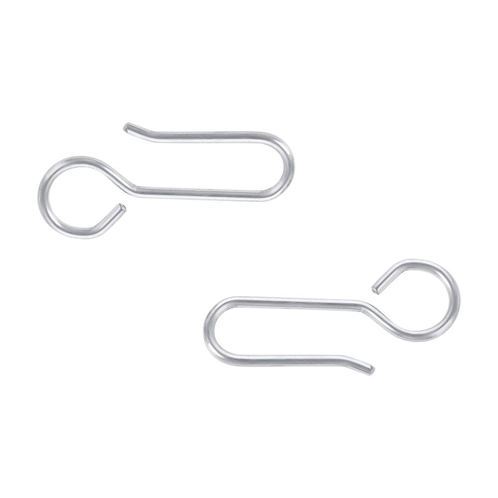 20Pcs S Shaped Curtain Track Hooks Metal Shower Curtain Hanger Drapery Hook Pin  Shower Curtain