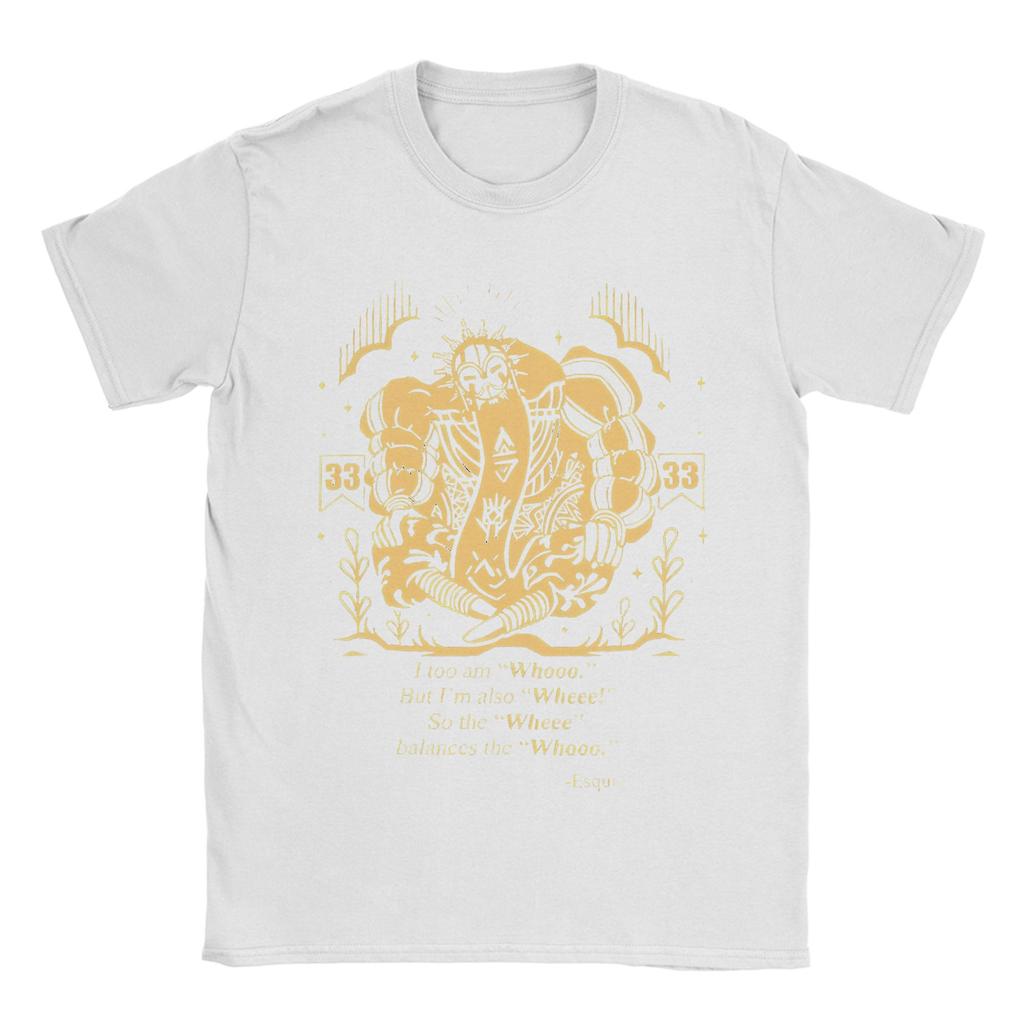 Clair Obscur Expedition 33 Spiel T-Shirt Sommer Baumwoll-T-Shirts für Männer Harajuku Bedrucktes T-Shirt Kurzarm Vintage Top T-Shirts