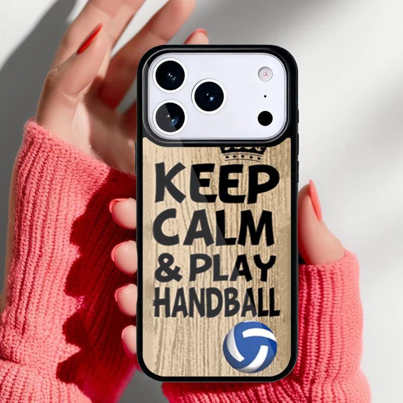 Handball Sport Phone Case for iPhone 17 16 15 14 13 Pro Max Back Cover for 12 11 Pro Coque