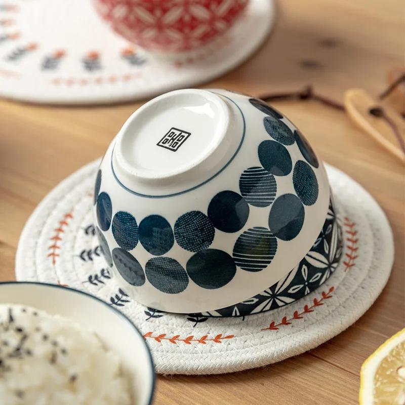 Japanese Tableware Bowl Creative Ceramic Soup Rice Fruit Household Set Kitchen Tableware