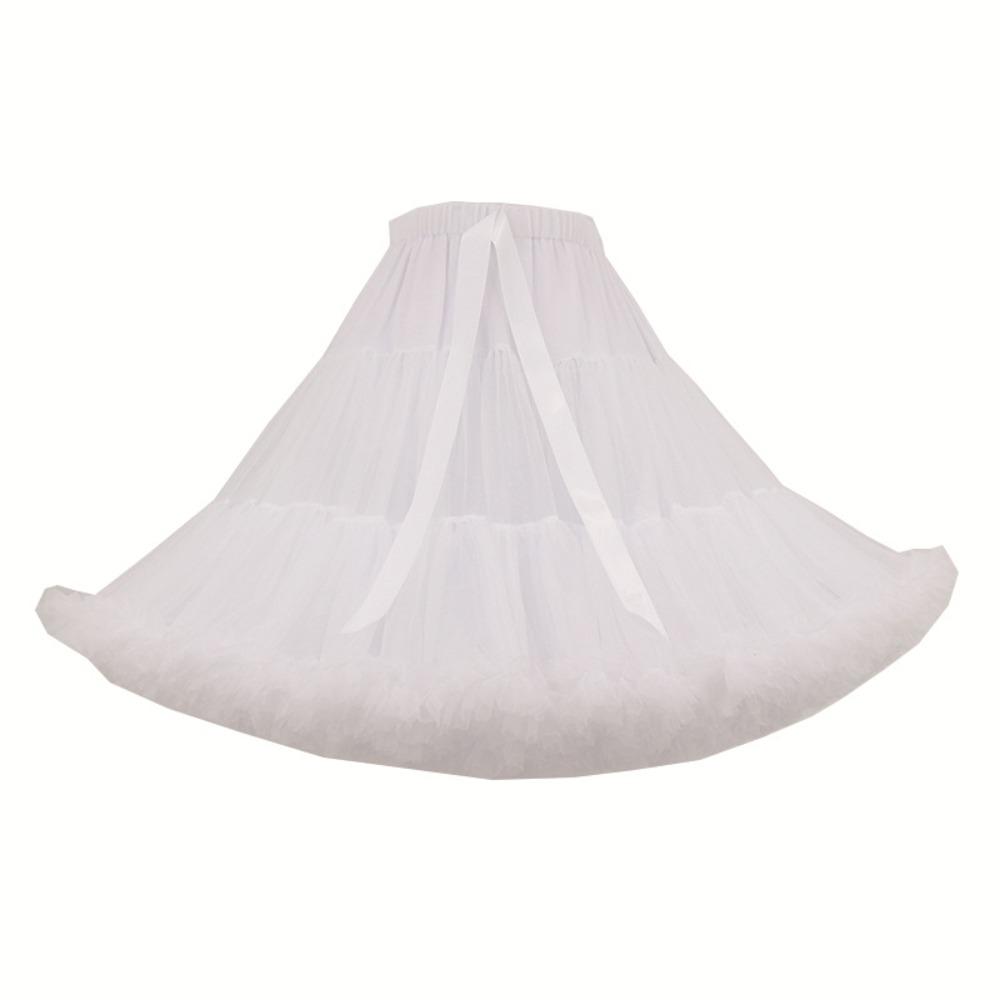 Super Puffy Petticoat Boneless Design Knee Length Petticoat Boneless Underskirt Rockabilly Styling