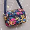 Floral Oxford Cloth Crossbody Bag for Women - Versatile Canvas Bag for Moms and Seniors