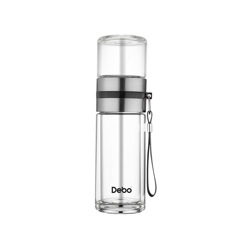 Debo Tels Tea Infuser Glass Bottle