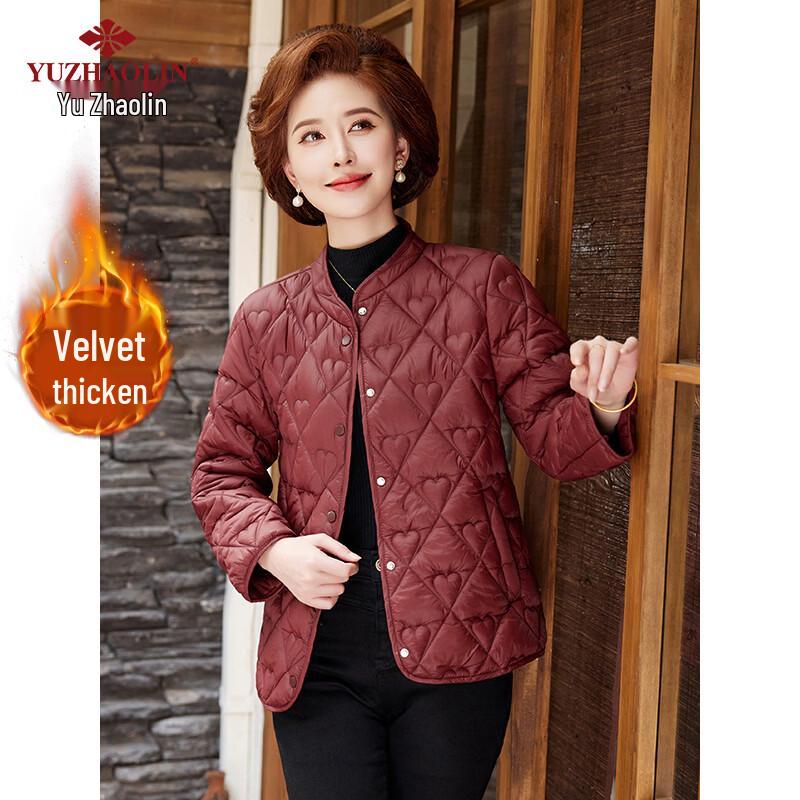 YUZHAOLIN Women s Elderly Winter Padded Coat XL