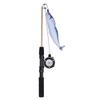 Creative Retractable Cat Teaser Wand Toy Refills Ultra-Long Cat Feather Toys Fishing Rod Interactive Cat Toys for Indoor Cats