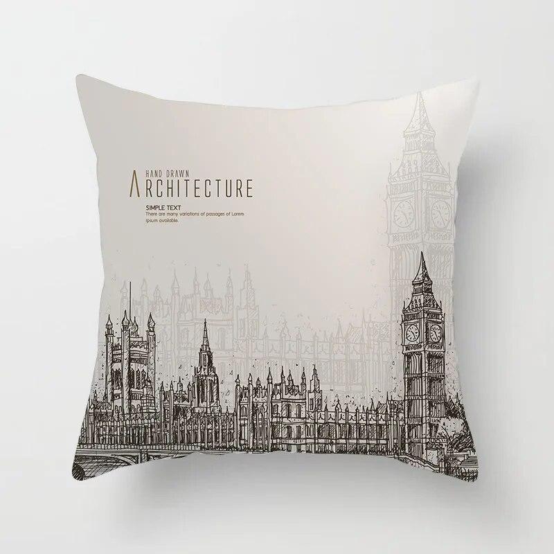 Kissenbezug Mode Damen Kissenbezug Heimdeko Pfirsichhaut Parfüm Sofa