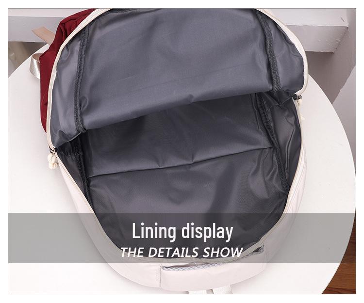 Універсальний рюкзак у корейському стилі для середньої школи - Шкільний рюкзак для жінок та чоловіків для щоденного використання